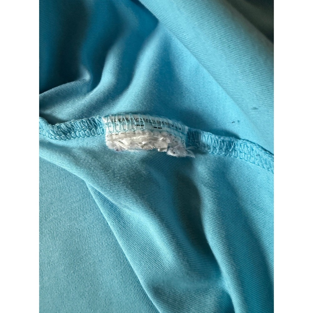 Polo Ralph Lauren Mens Pima Soft Touch Polo Shirt Light Blue Purple Pony Medium - Picture 7 of 8